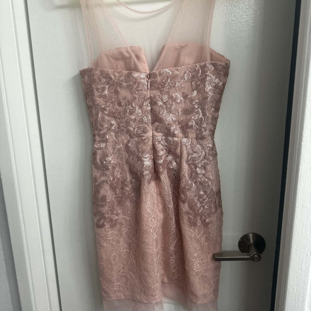 BCBG MAXAZRIA elegant glitter dress